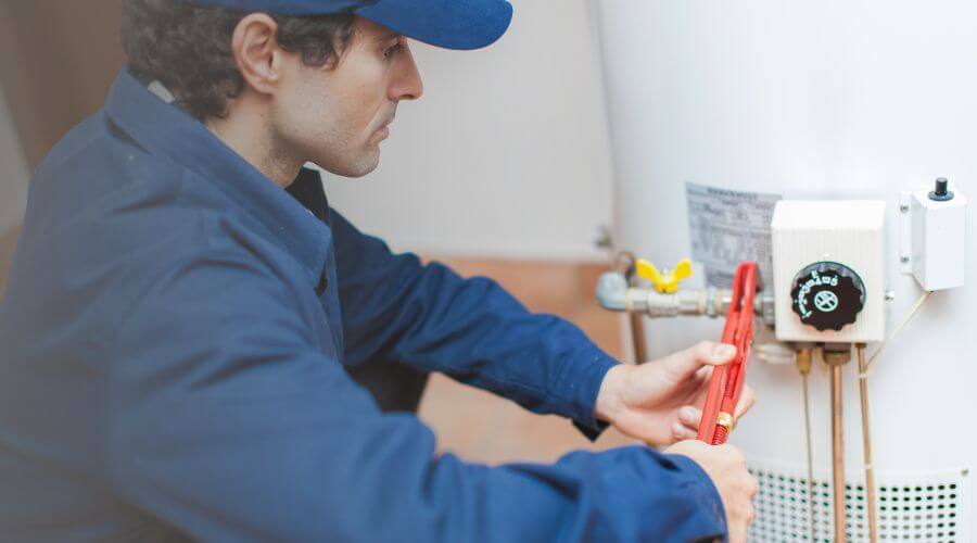 Professional water heater repair in Blue, AZ
